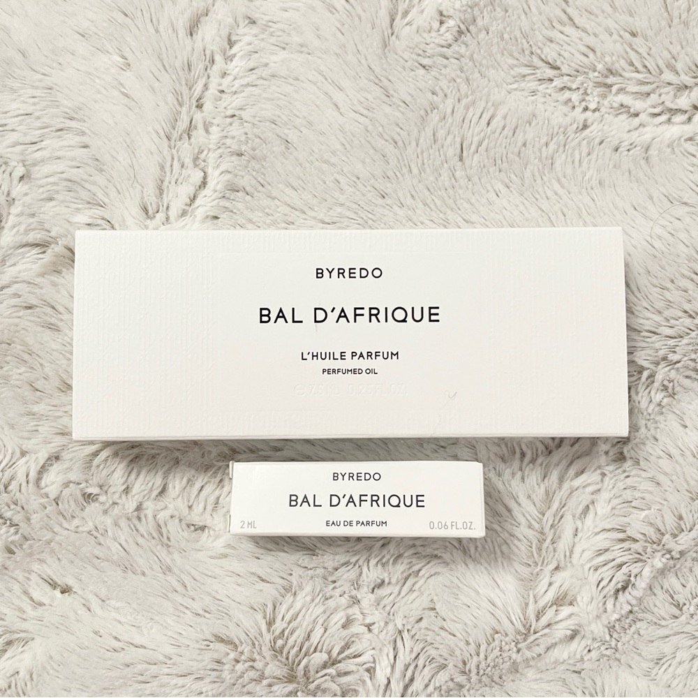 Authentic BYREDO Bal D’Afrique Perfumed Oil Eau de Parfum 7.5 ml PLUS sample - Picture 6 of 6